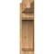 Ekena Millwork Legacy Craftsman Rough Sawn Outlooker, Western Red Cedar, 8"W x 20"D x 28"H OUT08X20X28LEC04RWR - alternate 2